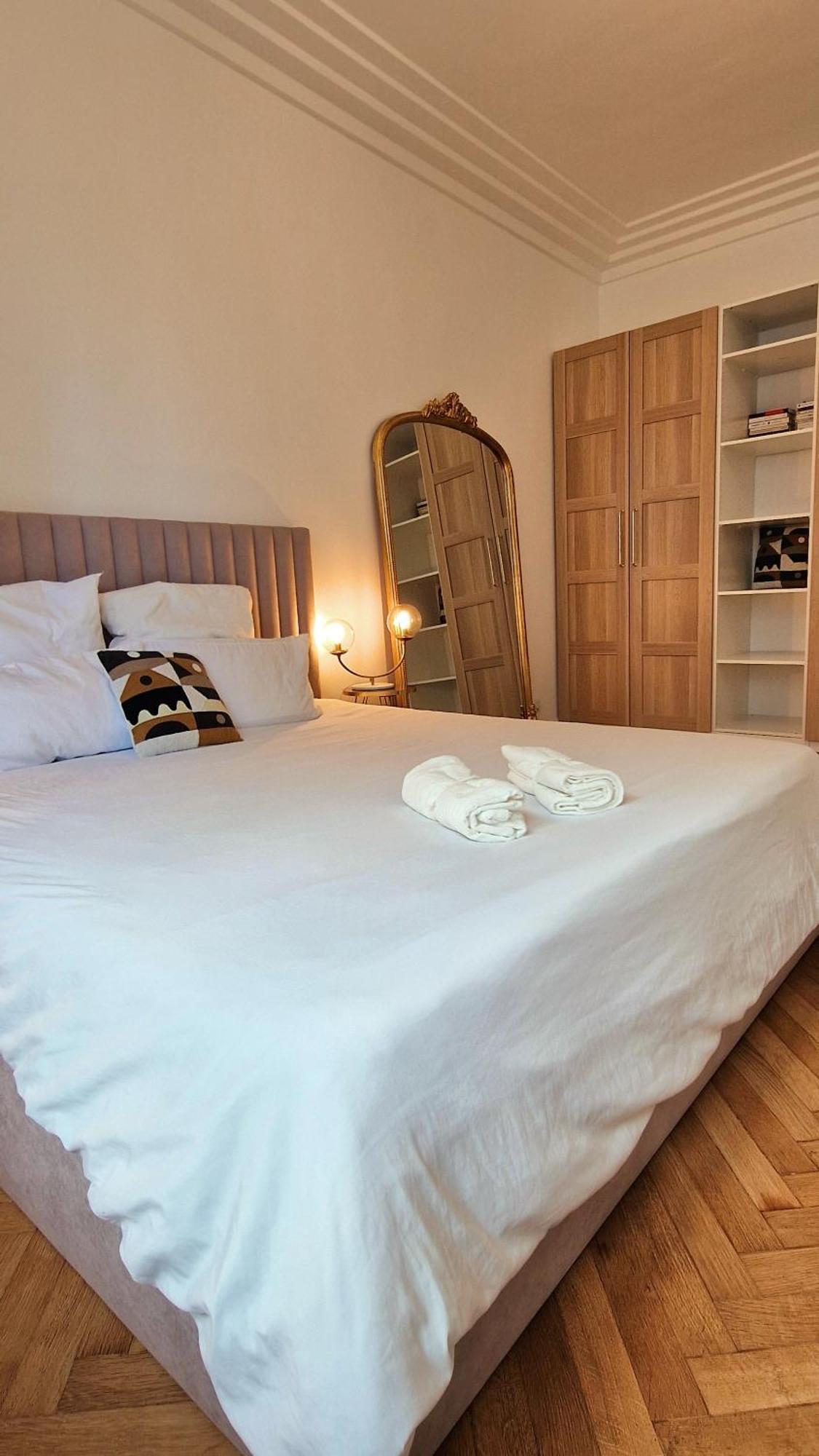 Jazzy Et Spacieux Appartement Prom Des Anglais Nisa Exterior foto